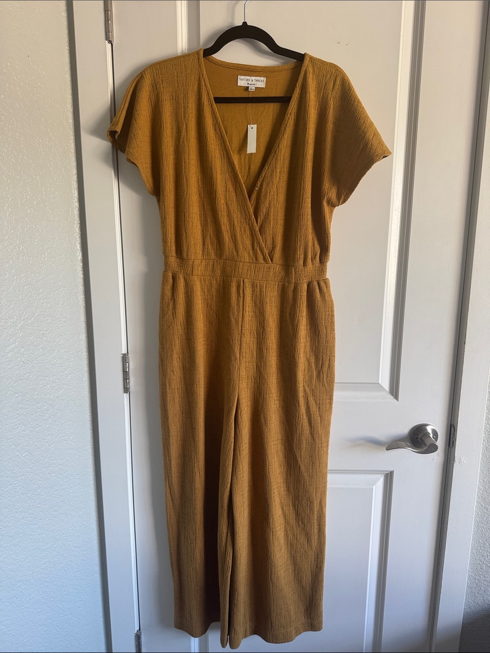 Madewell Textured Golden Yellow Top